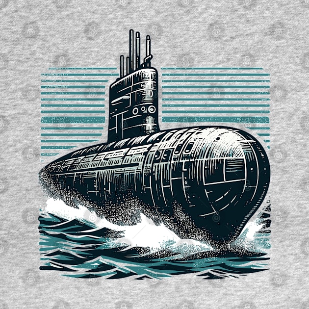 Submarine by Vehicles-Art